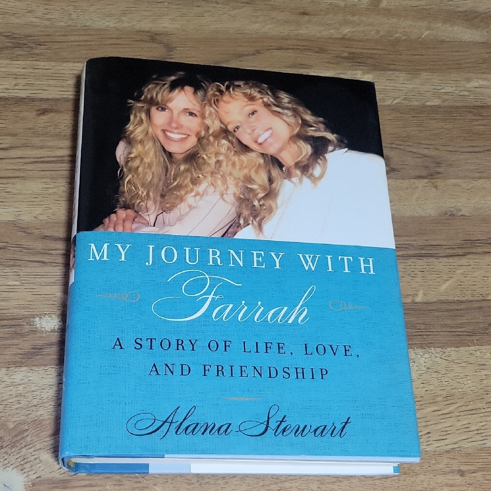 My Journey with Farrah Book~ hard covered with dust jacket